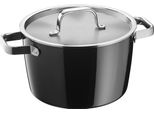 Wmf Fusiontec Aromatic Kochtopf, 22 Cm, Black 3201111775