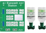 Stazione Di Lavaggio Oculare 2X0,5L H290Xl228Xp80Circa Mm Durata Di Conservazione 3 Anni (Flacone Non Aperto)