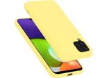 Cadorabo Custodia Protettiva Per Samsung Galaxy A22 4G / M22 / M32 4G Custodia In Giallo Telefono Cellulare Case Cover Tpu Etui