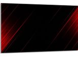 Piastra Di Copertura Del Piano Cottura 80X52Cm Copripiastra In Ceramica 1 Pezzo, Nero Rosso