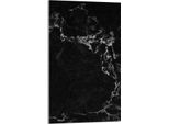Piastra Di Copertura Del Piano Cottura 30X52 Piastra Di Copertura Del Piano Cottura In Ceramica Alzatina In Vetro Tagliere Decorativo, Marmo Nero