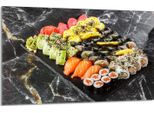 Piastra Di Copertura Del Piano Cottura 80X52Cm 1 Pezzo Copertura Del Piano Cottura In Ceramica, Sushi In Marmo
