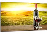 Piastra Di Copertura Del Piano Cottura 80X52Cm 1 Pezzo Di Copertura Del Piano Cottura In Ceramica, Paesaggio Del Vino