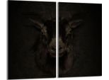 Piastre Coprifornelli 2 Pezzi 30X52 In Vetroceramica Coprifornelli, Animale Cervo
