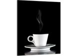 Piastra Di Copertura Del Piano Cottura 40X52 Coperchio Del Piano Cottura In Ceramica Paraspruzzi Piatto In Vetro Tagliere Decorativo, Nero Caffè