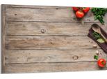 Piastra Di Copertura Del Piano Cottura 80X52Cm 1 Pezzo Copertura Del Piano Cottura In Ceramica, Pomodori In Legno