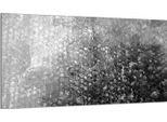 Piastra Di Copertura Del Piano Cottura 90X52 Coperchio Del Piano Cottura In Ceramica Paraspruzzi Piatto In Vetro Tagliere Decorativo, Grigio Goccia