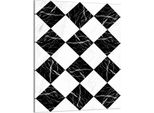 Piastra Di Copertura Del Piano Cottura 40X52 Piastra Di Copertura Del Piano Cottura In Ceramica Alzatina In Vetro Tagliere Decorativo, Mosaico Di Piastrelle
