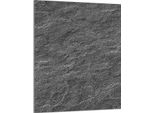 Piastra Di Copertura Del Piano Cottura 40X52 Coperchio Del Piano Cottura In Ceramica Paraspruzzi Piatto In Vetro Tagliere Decorativo, Grigio Ardesia