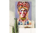 Gilde Bild, Rechteckig, "Nala"", Fraumotiv, Holz, Leinwand, Mehrfarbig, Ve 1, L. 3,5 Cm, B. 70 Cm, H. 100 Cm 38226"