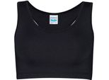 Just Cool JC017 | Top Da Donna Girlie Cool Sports Crop Top - Colore: Jet Black - Taglia: Xxs