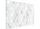 Tagliere In Vetro 40X30 Bianco