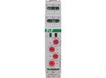 Relè A Tempo A Funzionamento Ciclico 230V Ac 2X 8A 2X No/Nc PCU-507 Relè F&F