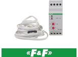 F&F RT-821 Regolatore Di Temperatura 230V Ac 16A Campo Di Controllo Della Temperatura Da -4°C A 5°C Din