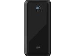 Silicon Power QS28 Powerbank Polimeri Di Litio 20000 Mah Nero