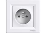 Presa 2P+PE Con Cornice, Bianco Schneider Electric Asfora EPH2800121