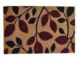 Tappetino Pvc+Coco 40X60Cm Foglie
