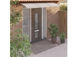 The Living Store Baldacchino Per Porte Grigio 300X100 Cm In Policarbonato