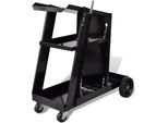 Carrello Per Saldatura Nero Carrello Manuale Con 3 Ripiani