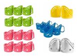 Shaker In Vetro Con Manico 6 Pezzi Colori Misti