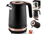 Bollitore Elettrico Berdsen BD-705 Nero-Rame 1,7L