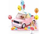 Sluban Ragazze Sogno Mini Fatto A Mano M38-B1086 Qmini Rosa Convertibile