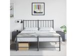 Maison Exclusive - Comodini 2 Pz. Antracite 34,5X39X44 Cm Acciaio