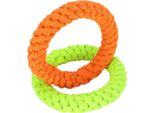 Anelli Giocattolo Per Cani, Corda Di Cotone Anelli Giocattolo Per Cani, Corda Di Cotone Cane Masticare Giocattoli, Tiro Alla Fune Cane Giocattoli, Animale Domestico Corda Di Cotone Loop, Cane Corda Giocattolo