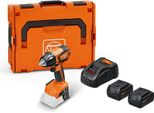 Avvitatore A Impulsi A Batteria Fein Ascd 18-300 W2 As Con 2 Batterie E Caricatore Rapido
