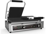 Griglia Professionale A Doppio Contatto - Piastre Scanalate E Lisce, Elettrica 230V