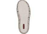 Rieker Sneaker Donna Sportiva Alla Moda Con Zip In Pelle Flessibile L0363, Misura:38 Eu, Colore:Rosso