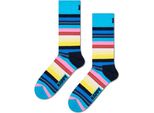 Happy Socks Calzini A Righe Blu Eu 41-46 Uomo,Donna Blu Eu 41-46