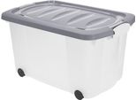Contenitore Portaoggetti Per Mobili Excellent Houseware, Polipropilene, 60X40X35 Cm, Grigio