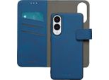 Imoshion Custodia Protettiva Samsung Galaxy S25 Edge Custodia A Libro Lussuosa Custodia Per Cellulare Per Samsung Galaxy S25 Edge - Blu