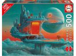 Puzzle - Educa - Planet Of Fire And Ice - 500 Pieces - 68X48 Cm - From 10 Years Old