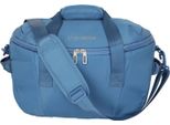 Travelite Borsa Da Viaggio Borsa A Tracolla Basics Travel Bag Denim Blu