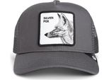 Goorin Cappello Trucker Unisex - Kappe, Patch Frontale, Taglia Unica Silver Foxxx