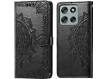 Motorola Moto G56 Cover - Pelle Finta - Flip Cover Imoshion - Nero