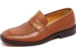 G0006 Mocassino Uomo Light Brown Geox Cuoio Vintage Effect Loafer Shoe Man