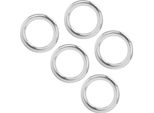 O-Ring In Acciaio Inox Resistenti Alla Corrosione, 5 Pezzi, 3X20 Mm, Per Anelli Di Yoga Per Il Fitness E Applicazioni Per Imbarcazioni All'aperto