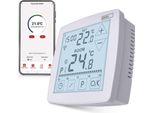 Termostato Emos Gosmart Con App, Wifi, Opentherm, Con Sensore Per Riscaldamento A Pavimento, Controllo A Sfioramento, Tuya, Smart Life, Compatibile Con Alexa, P56S01