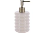 Tendance - Dispenser Per Sapone - Dispenser Per Bagno - 400 Ml - Oliva - Beige