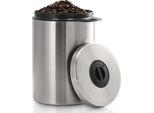 Xavax Barattolo Per Caffè E Chicchi Di Caffè, In Acciaio Inox, Argento