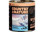 Paese & Natura - Salmone Con Spinaci - 850G
