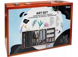 Set Artistico In Valigetta Di Legno 175 Pezzi