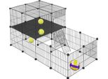 Recinto Per Animali Happyment - Recinto Per Polli - Recinto Per Conigli - Recinto Per Gatti - Recinto Per Cuccioli - Recinto Per Cani - Recinto Per Roditori - Recinto Per Giochi