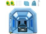 Happyment Cabina Di Verniciatura Gonfiabile - Cabina Di Verniciatura - Sistema Di Filtraggio Dell'aria Incluso