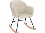Sedia A Dondolo Hubertus - Sedia A Dondolo Per Adulti - Sedia Da Salotto - Per Uso Interno