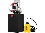 Pompa Idraulica - 12V Dc - Pompa A Doppio Effetto - Ideale Per Rimorchi Ribaltabili - Max. 3200 Psi