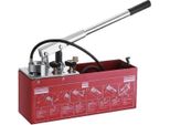Pompa Di Prova Idrostatica Happyment - Fino A 25 Bar / 2,5 Mpa - Pompa Di Prova Idraulica In Acciaio - Per Tubi Dell'acqua, Impianti Di Riscaldamento E Solari - Pompa Di Prova Manuale